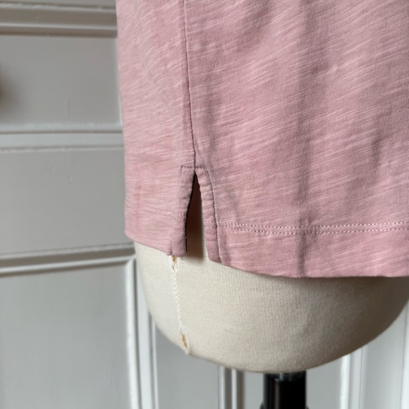Boden Women’s Dusty Pink Cotton Puff Sleeve T-Shirt Small - Picture 3 of 13